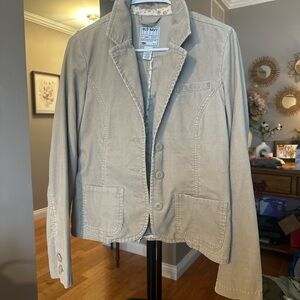 Old Navy Women's Corduroy Beige Blazer